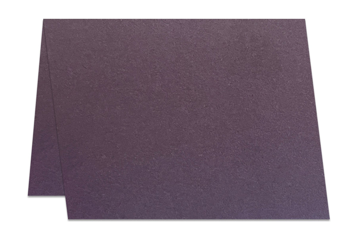 Purple A2 Folded Cards For DIY Greeting Cards