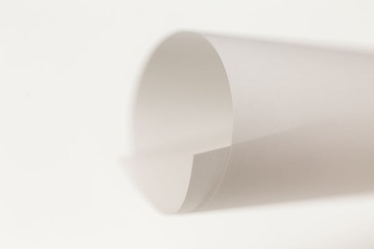 Curious Translucent CLEAR 65lb Cover Weight 8.5x11 Discount Card Stock