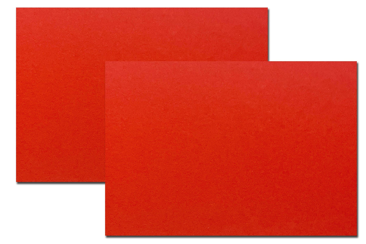 Premium Red 5x7 Discount Card Stock