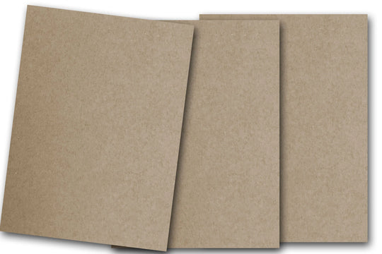 DCS Discount Card Stock: Natural Twine Kraft 4x6 Card Stock - 20 Sheets