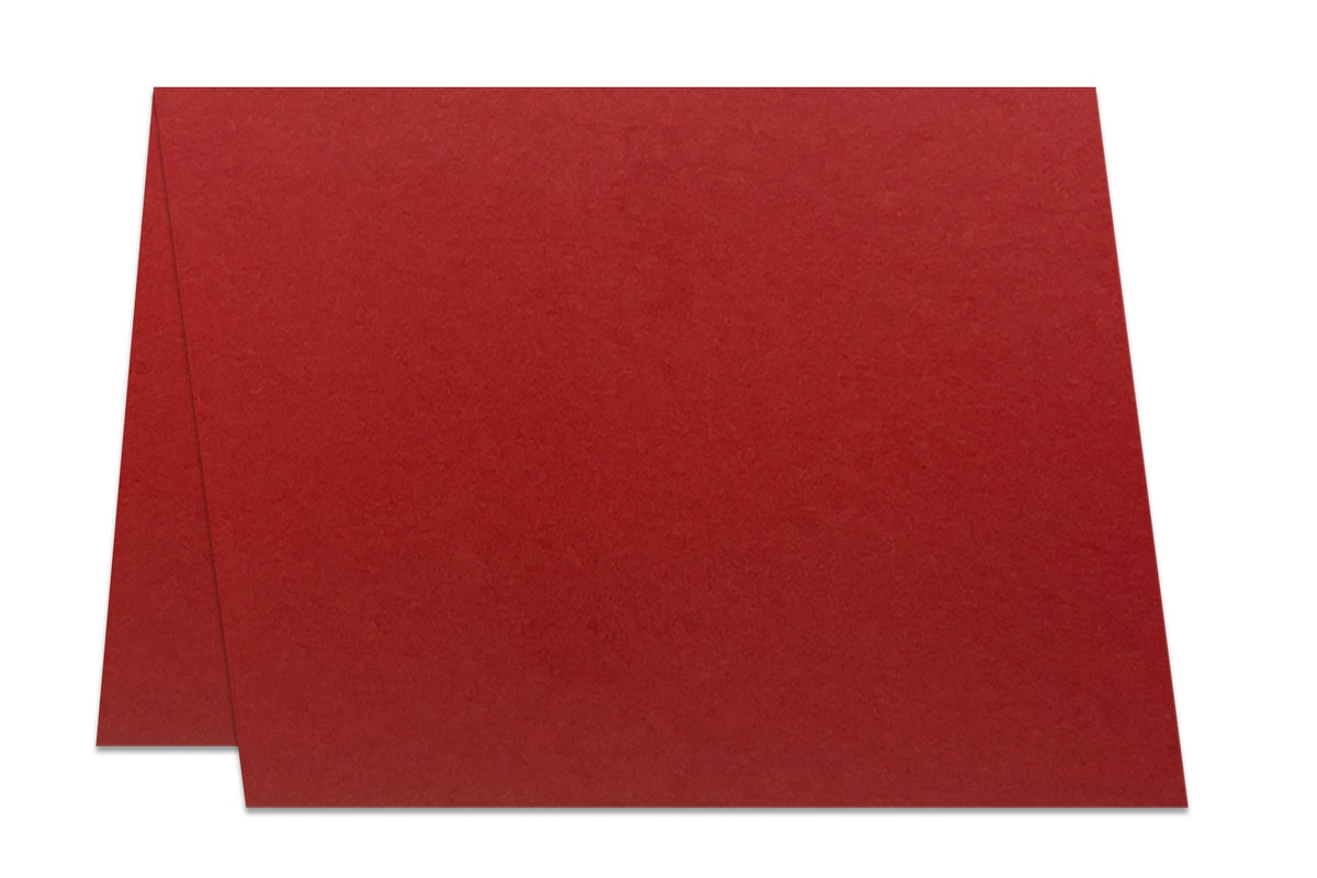 Maroon 4x6 Folded Cards For DIY Greeting Cards