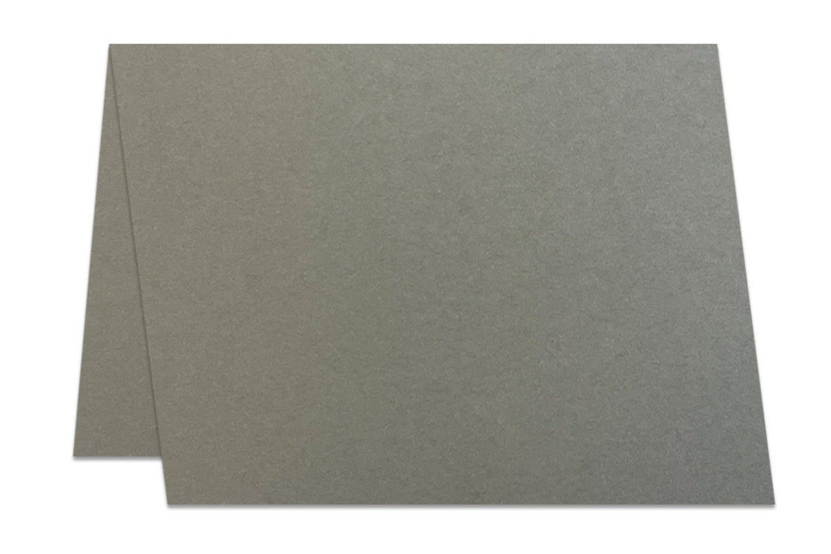 Grey 4x6 Folded Cards For DIY Greeting Cards