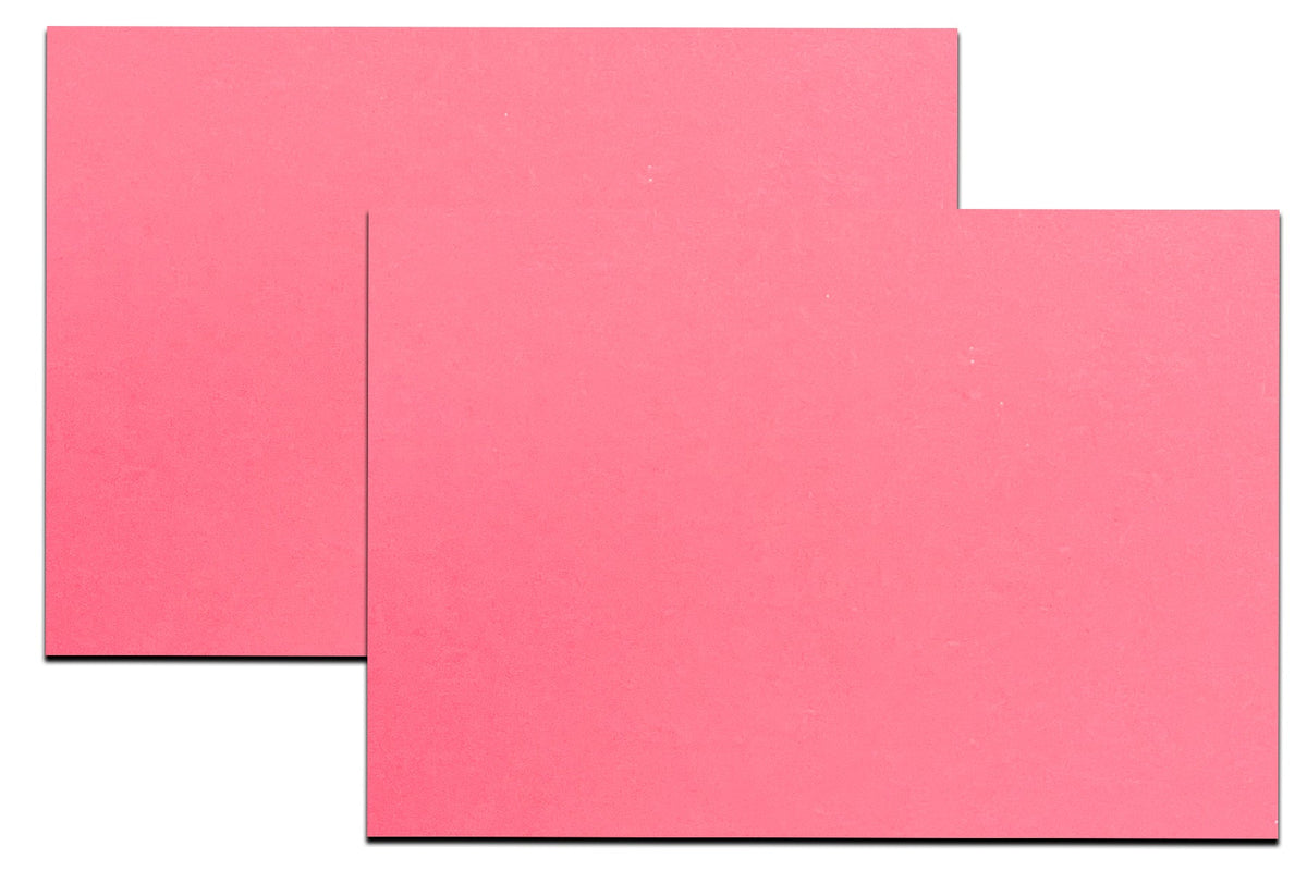 Premium Bright Pink 4x6 Discount Card Stock