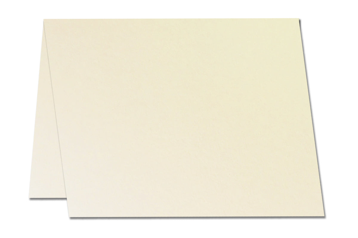 Ivory A7 Folded Cards For DIY Greeting Cards
