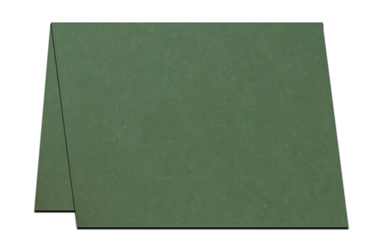 Dark Green A2 Folded Cards For DIY Greeting Cards