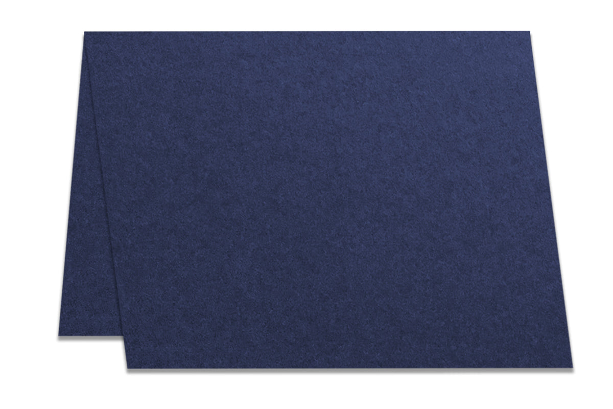 Navy Blue A7 Folded Cards For DIY Greeting Cards