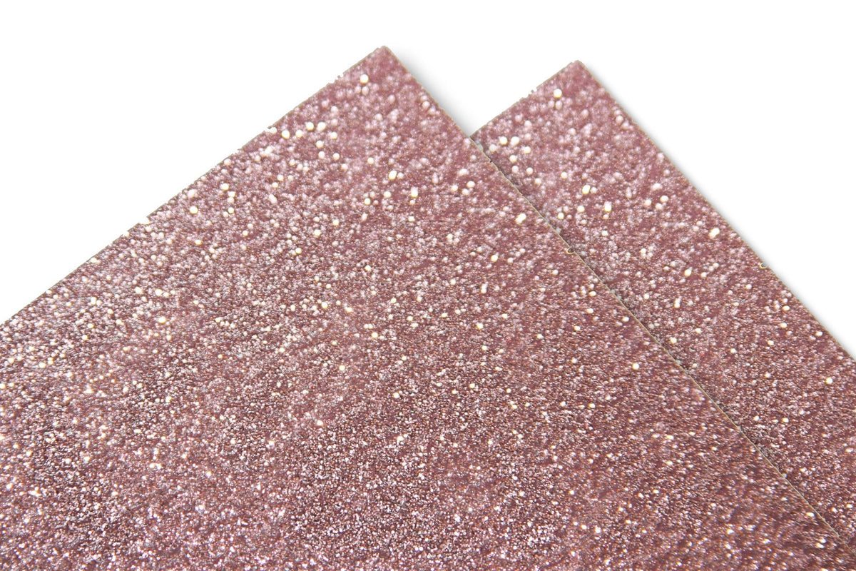 Silk GLITTER Princess Pink 5x7 Discount Card stock - 25 pack