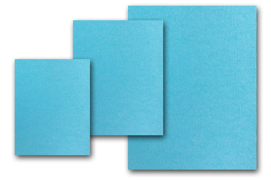 DCS Discount Card Stock: Pearlized Textured Splash Blue 4x6 Card Stock - 20 Sheets