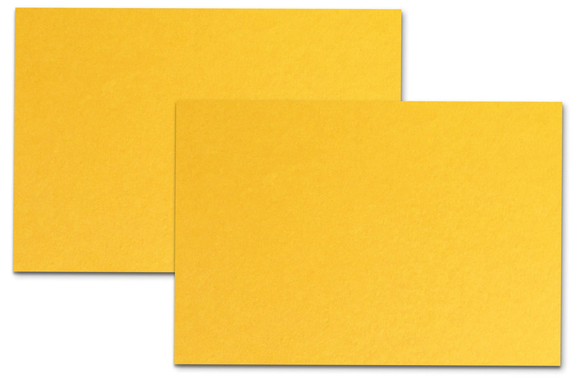 Premium Yellow 5x7 Discount Card Stock