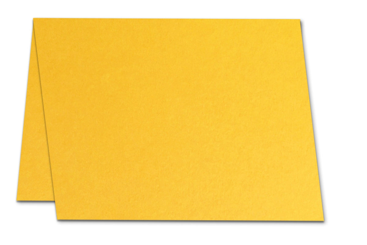 Yellow A1 Folded Cards For DIY Greeting Cards
