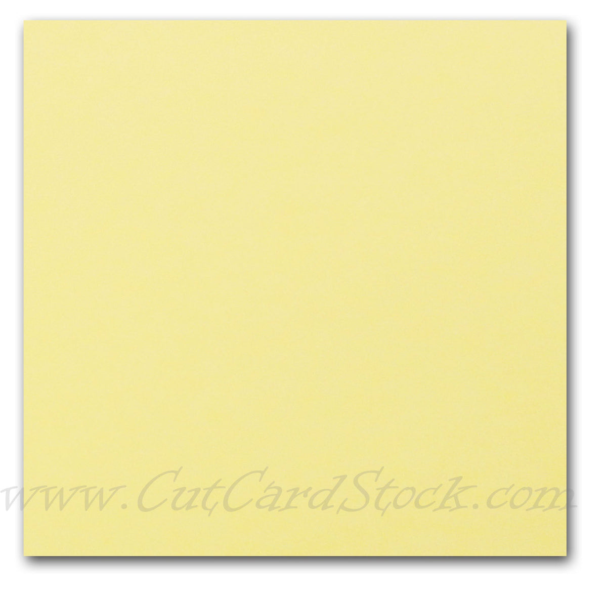 Yellow Discount Card Stock