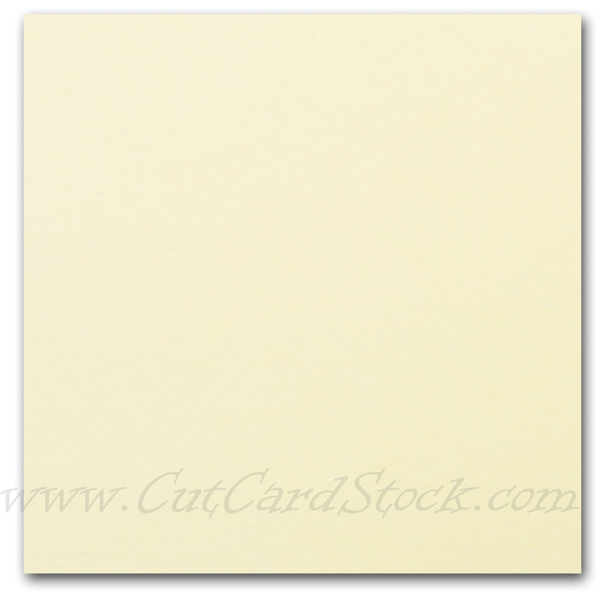 Cream Discount Card Stock