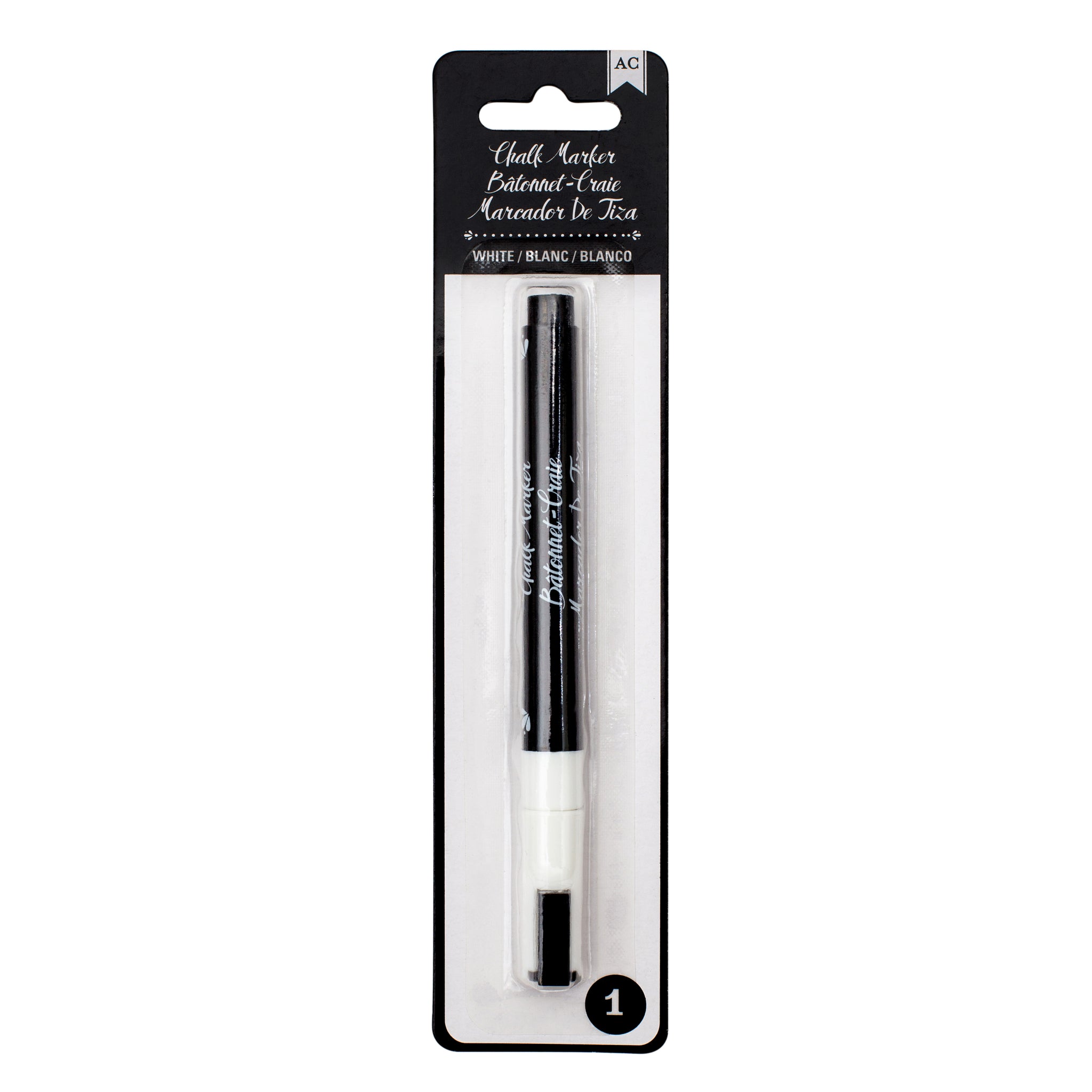 American Crafts Erasable Chalk Marker White