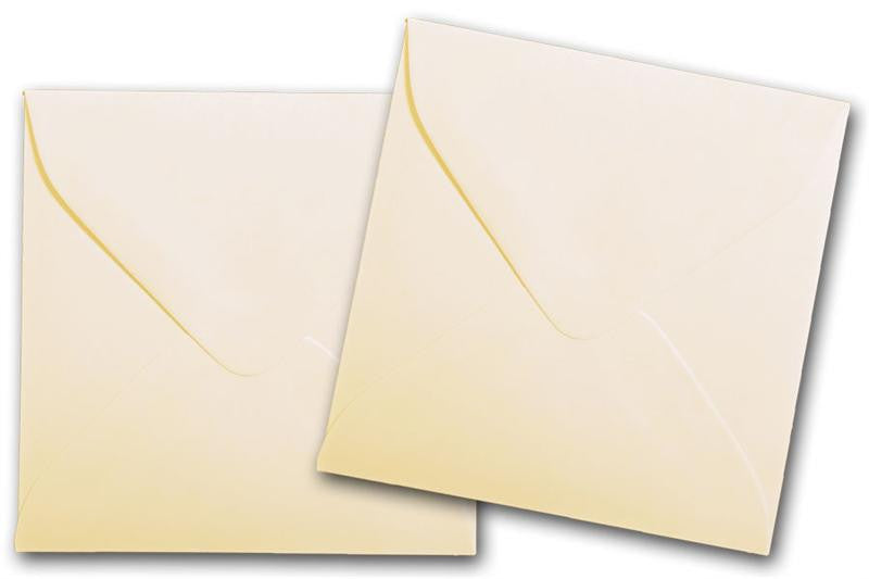 Natural 3 inch square envelopes