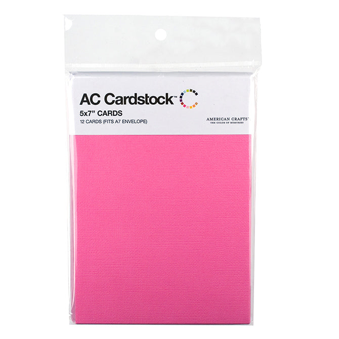 AC Folded Discount Card Stock - Blank Folded Cards - 12 pk