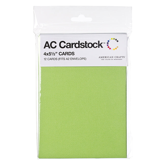AC Folded Discount Card Stock - Blank Folded Cards - 12 pk