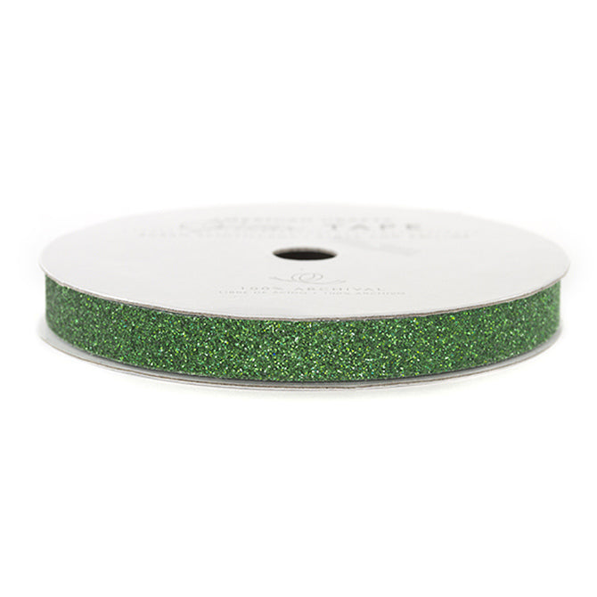 Holiday Green Glitter Tape