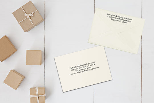 RSVP Discount A1 4 Bar Envelope Printing - 50 Envelopes with Addresses