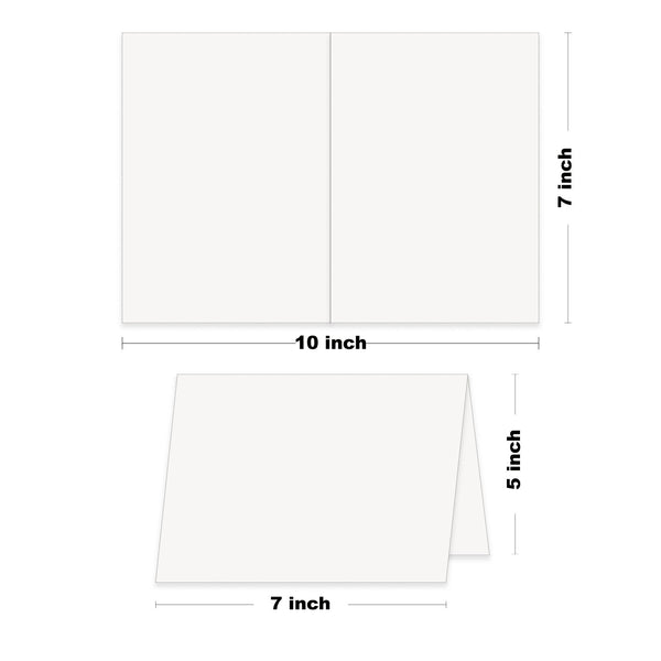 DIY Blank 5x7 Folded Cards + Envelopes for Addressed to You Printing ...
