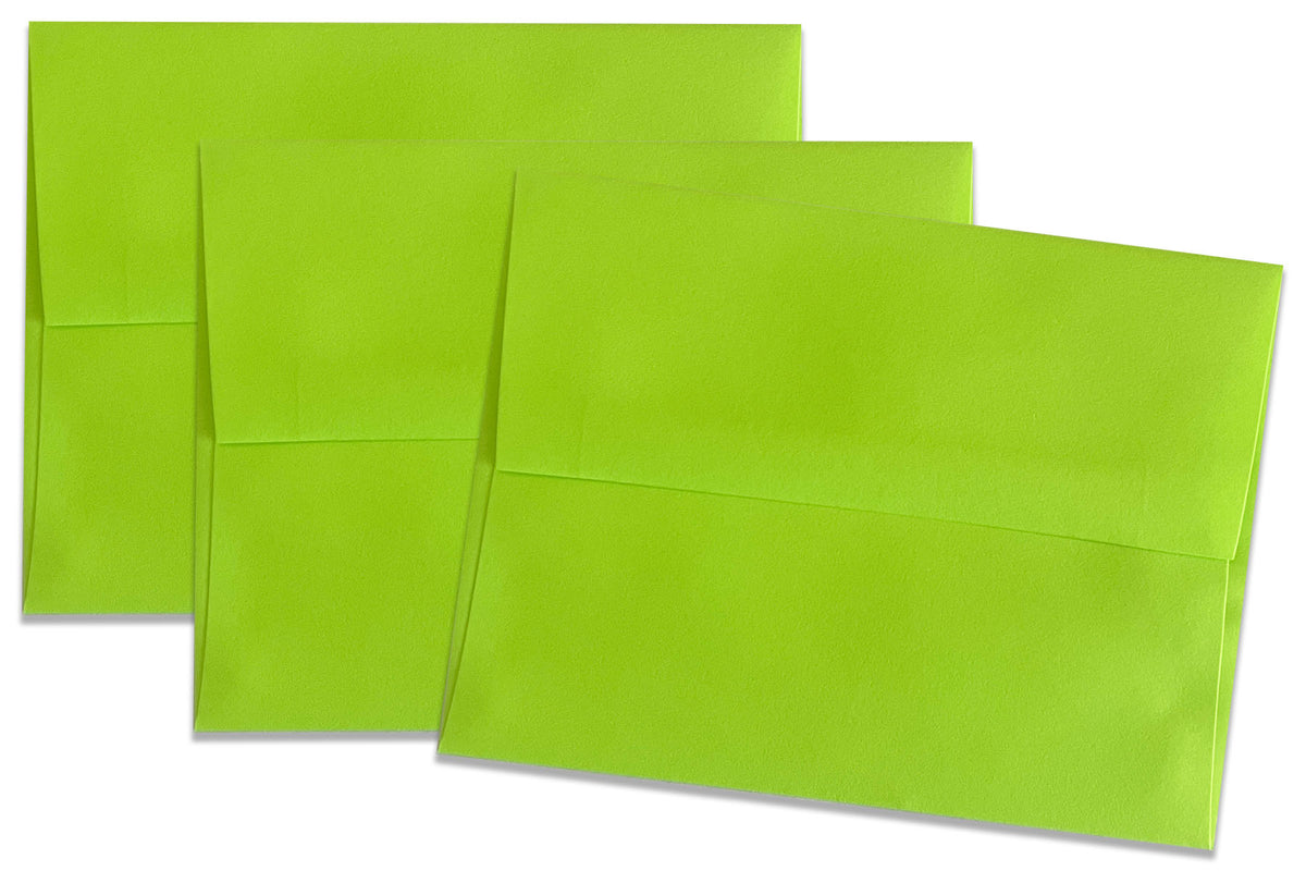 Vibrant Astrobright A2 Envelopes for note cards and announcements