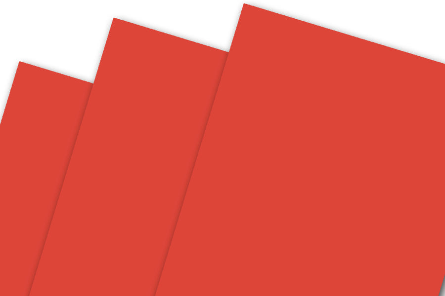 Red Card Stock CutCardStock