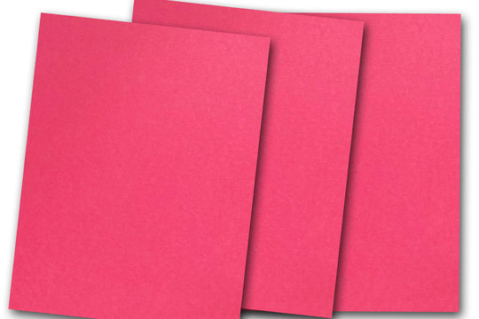 DCS Discount 8.5x11 Card Stock: Amaranth Pink - 20 Sheets