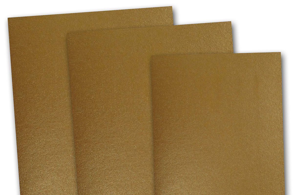 Antique Gold Card Stock Paper | Gold Paper