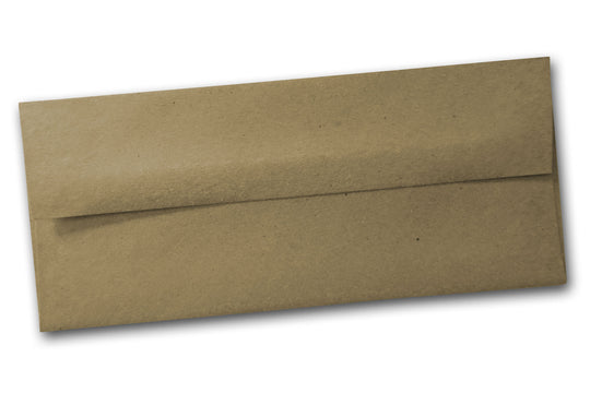 BROWN BAG Kraft  Square flap No. 10 Envelopes
