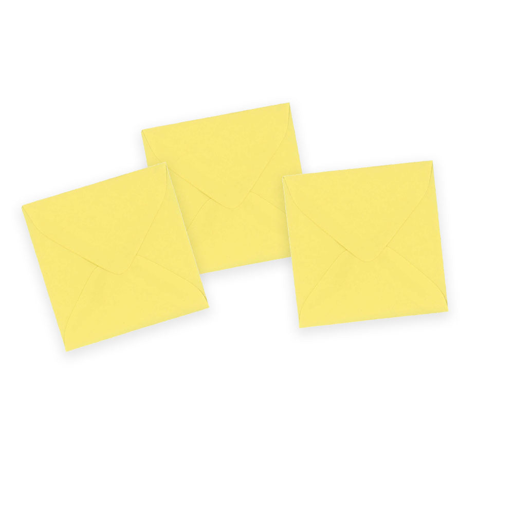 Mini Yellow Discount Envelopes