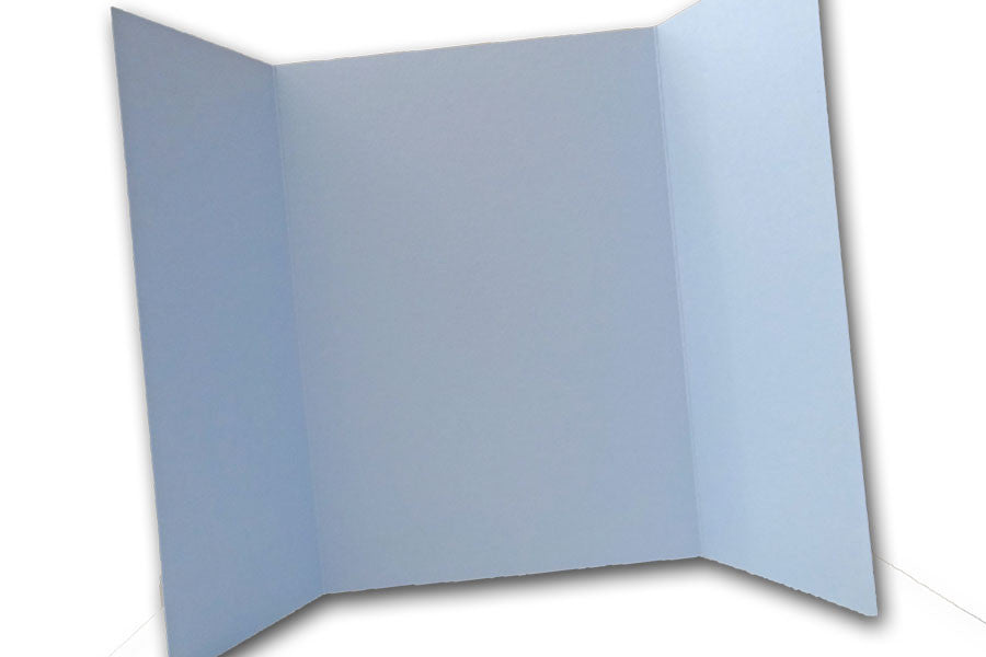 Light Blue 5x7 Discount Card Stock DIY Gatefold Invitations