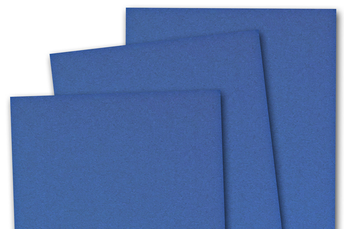 Basic Blue Discount Card Stock for DIY Invitations and die cutting ...