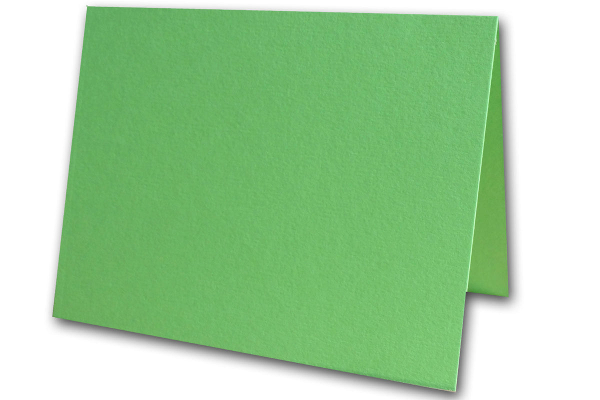 Basis DIY Tent Place cards - lime green