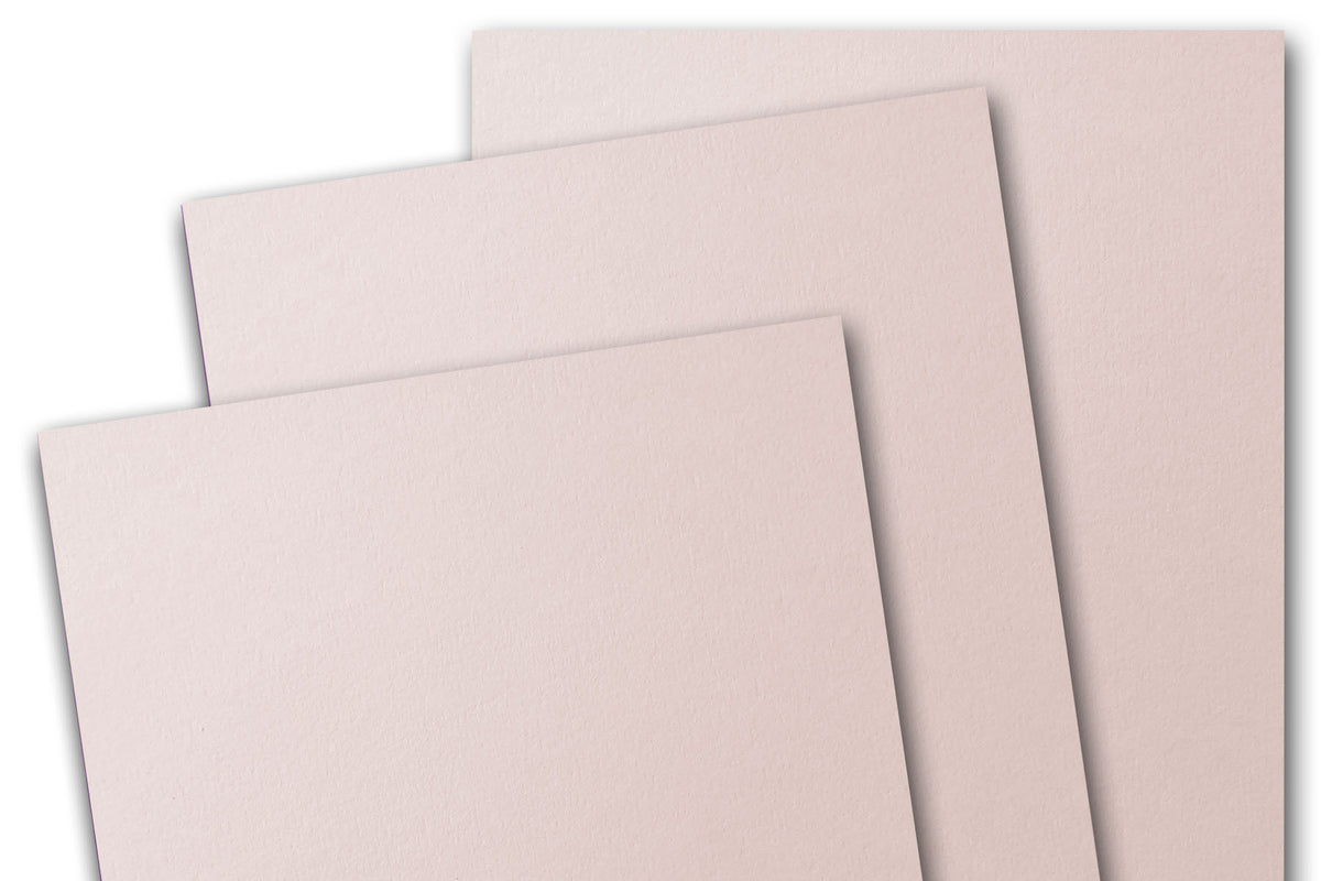  Soft Pink Blush 5x7 Discount Card Stock DIY Gatefold Invitations