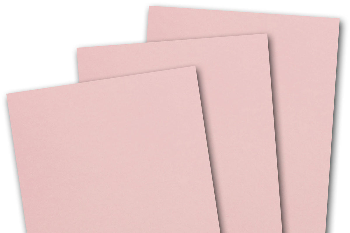 PA Paper Accents Heavyweight Smooth Cardstock 12 x 12 Ballerina Pink,  100lb colored cardstock paper for card making, scrapbooking, printing