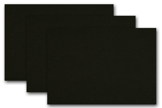 Pop Tone BLACK LICORICE 8.5x11 Discount Card Stock