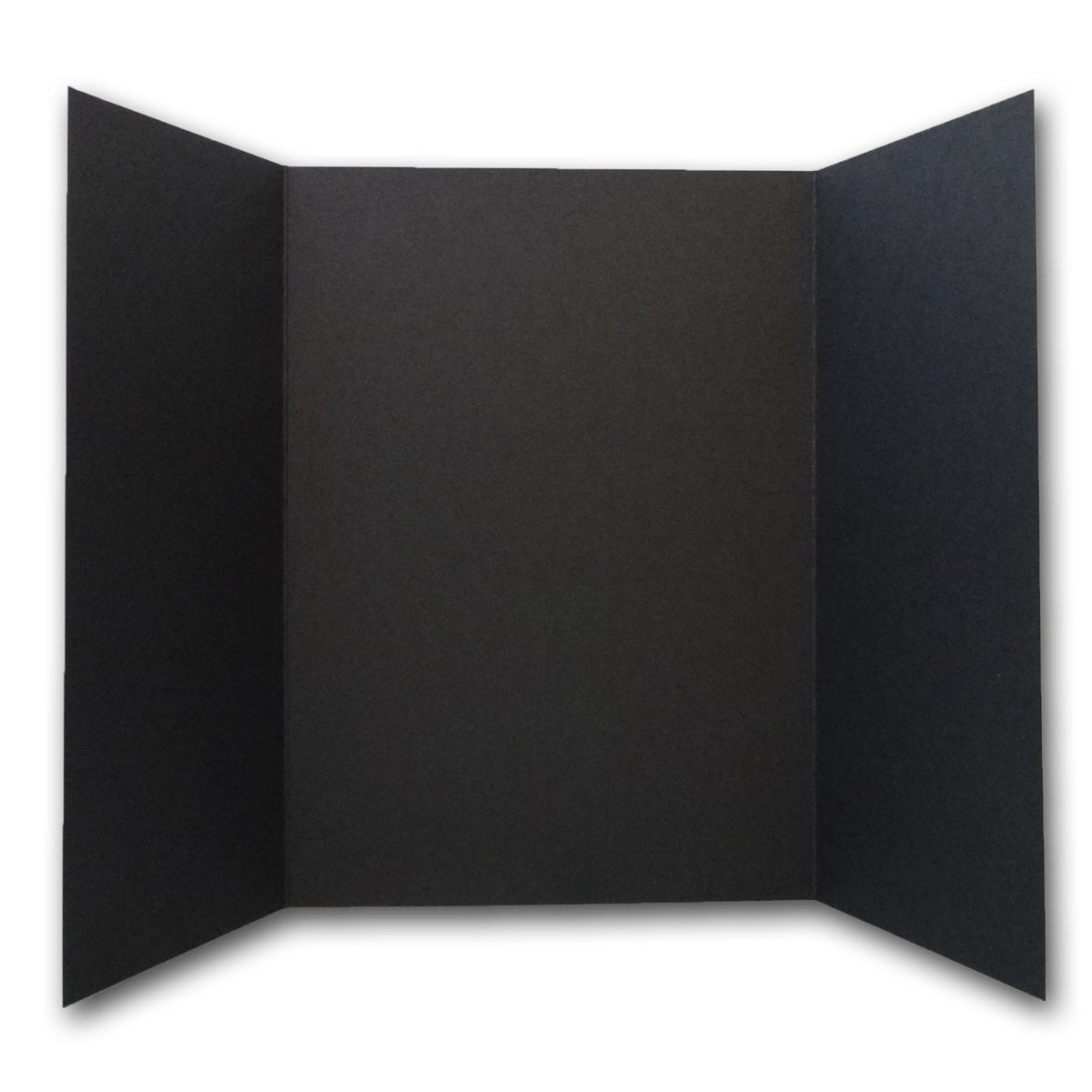 Black 5x7 Gate Fold Discount Card Stock for DIY Invitations