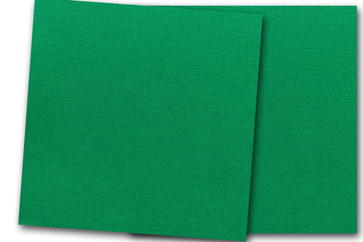 Green 12x12 Discount Card Stock