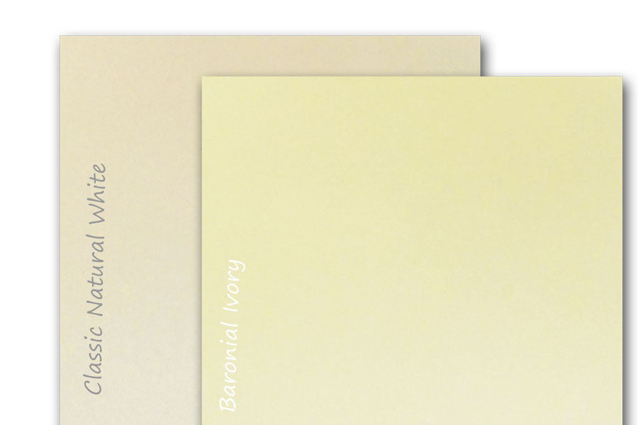 Premium Ivory Card Stock for DIY invitations, programs and menus