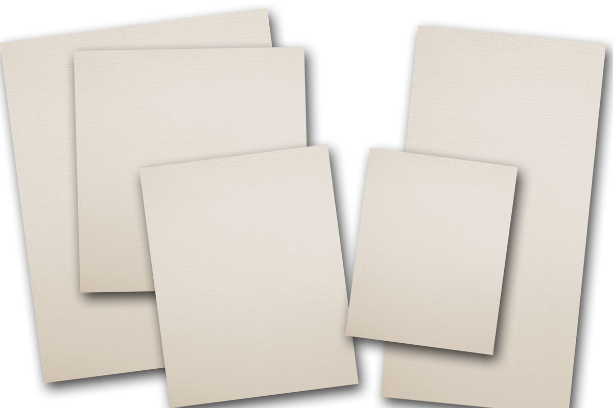 Ivory Linen 5x7 Card Stock