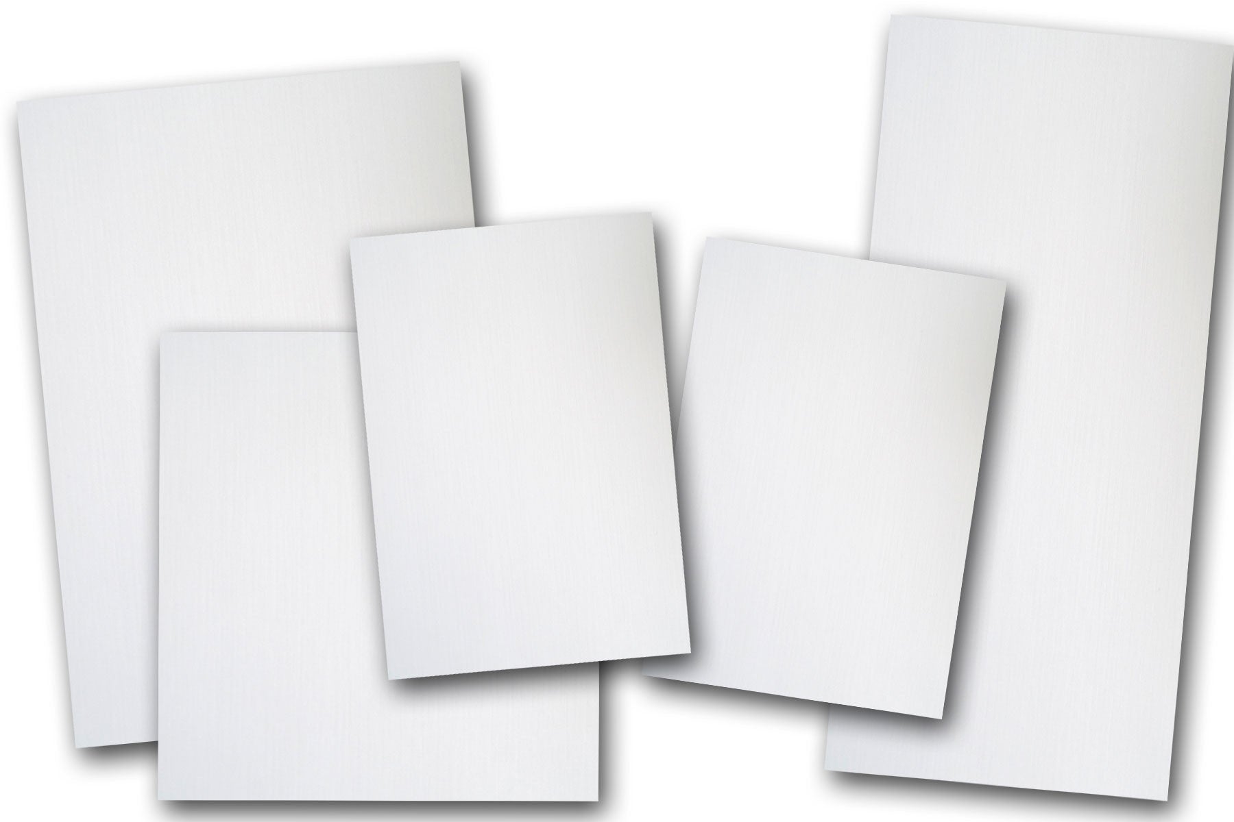 Bulk Blank White or Natural A6 sized Discount Card Stock - CutCardStock