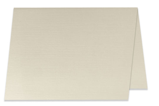 Classic Linen 4x6 Folded Discount Card Stock - Folded Blank Cards