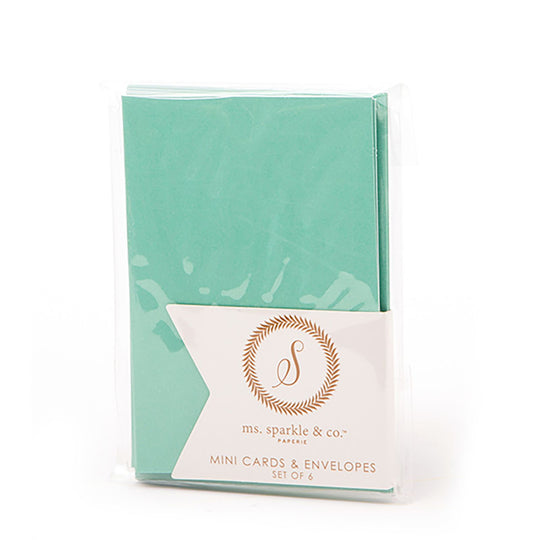 DCWV Ms. Sparkle & Co. Mini Cards + Envelopes