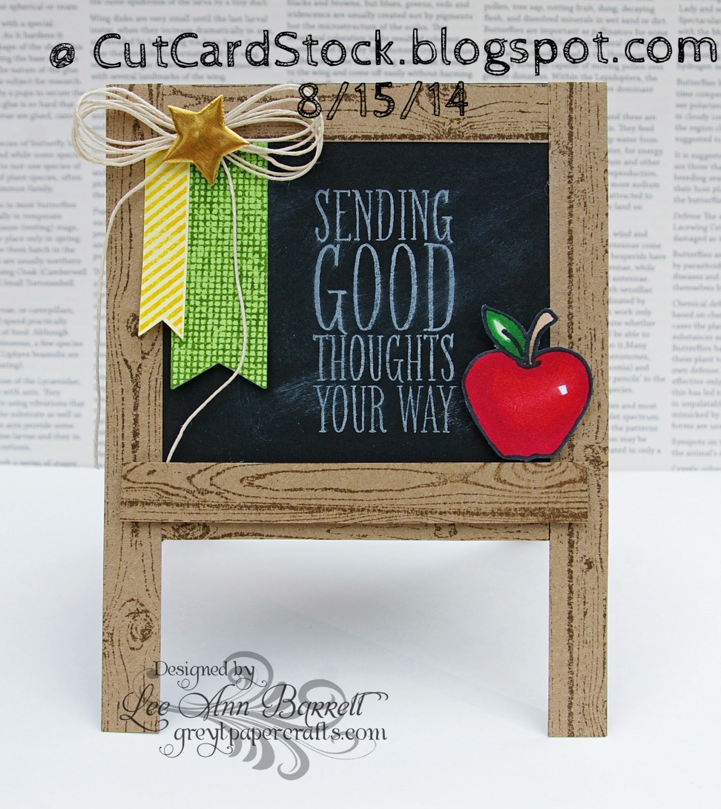 CDB00 Brown Bag Card Stock – 5” x 7”