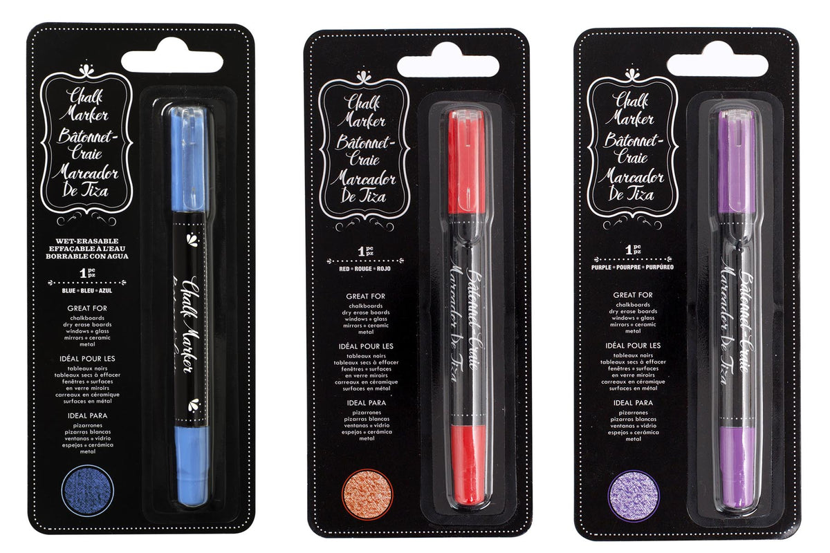 AC Wet Erasable Chalk Markers