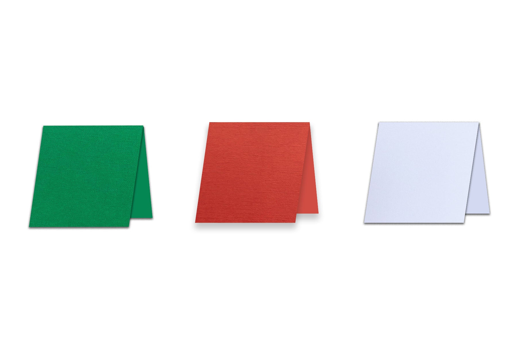 Blank Folded mini cards for holiday gift tags, florist notes, and