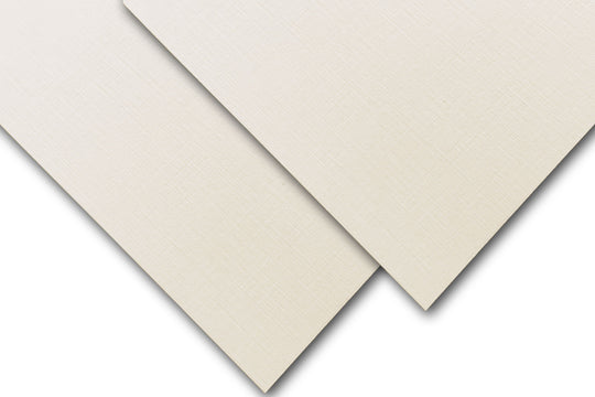Classic Linen Natural or White  80 lb 8.5x11 Card Stock