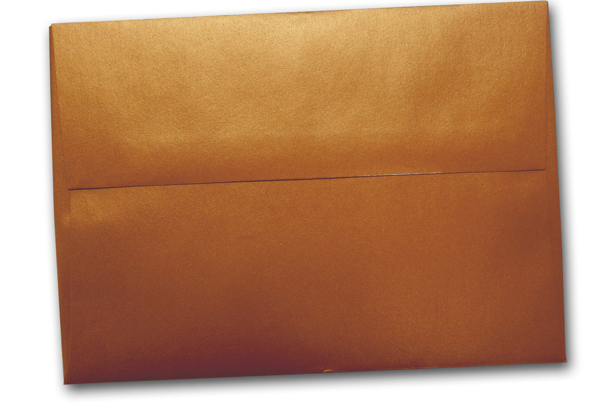 Shimmery Stardream Metallic Copper 5x7 A7 Discount Envelopes