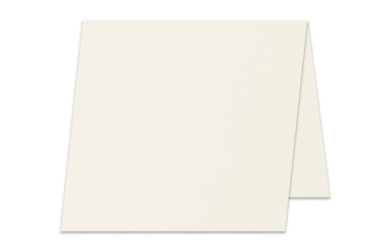 Premium Cougar 5x5 FOLDED Discount Card Stock - Blank 5 inch square Invitations