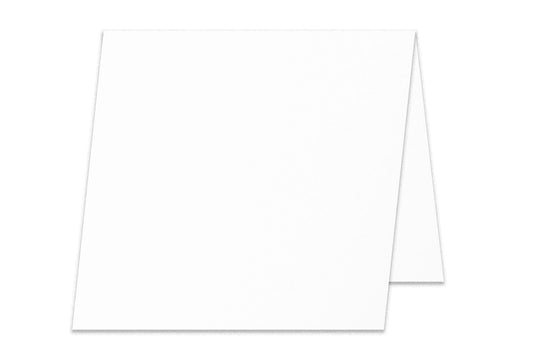 Premium Cougar 5x5 FOLDED Discount Card Stock - Blank 5 inch square Invitations