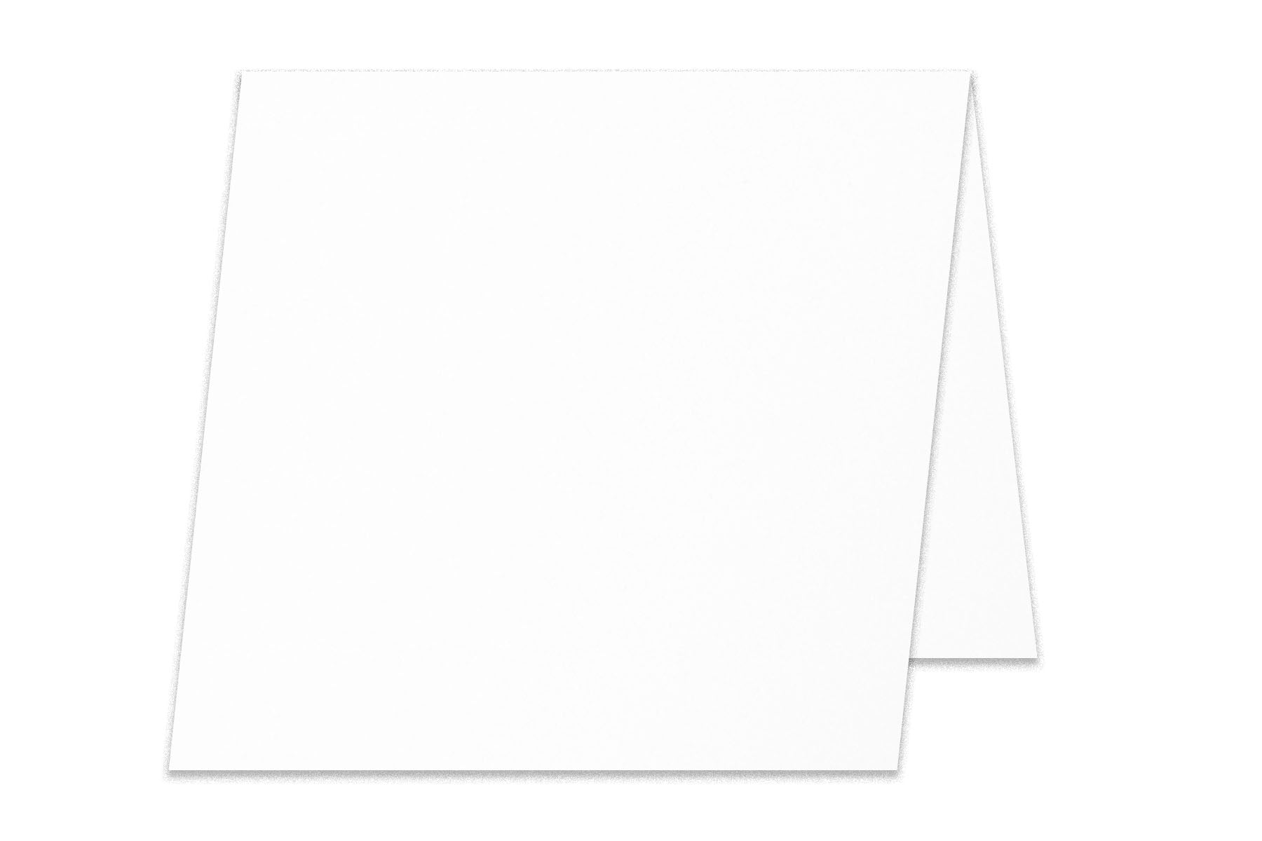 White Folded mini cards for gift tags, florist notes, and more